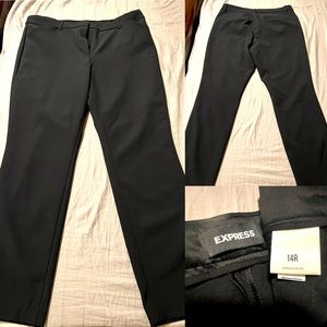 Express High Waisted Soft Twill Skinny Pant size 14R